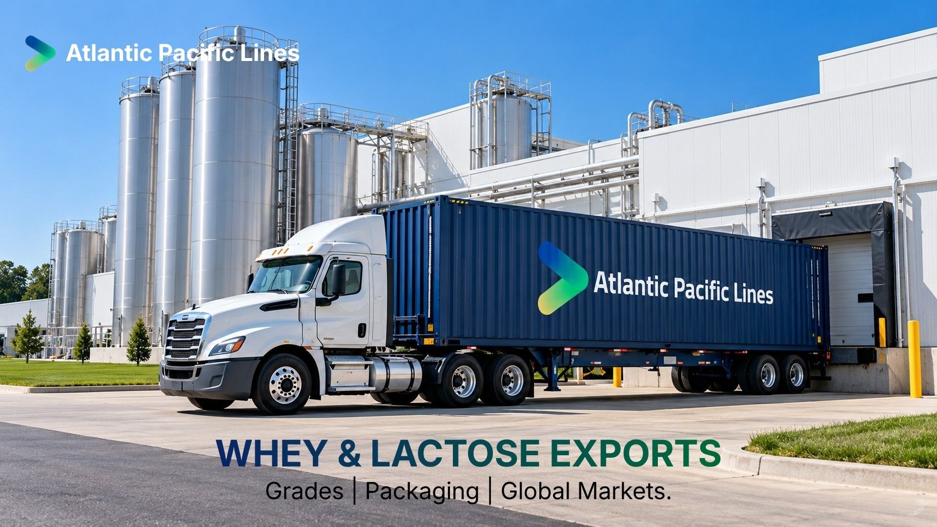 Learn how whey, lactose, permeate, WPC and WPI are exported, including grades, classification, packaging, markets, heat and humidity risks, and ocean freight.