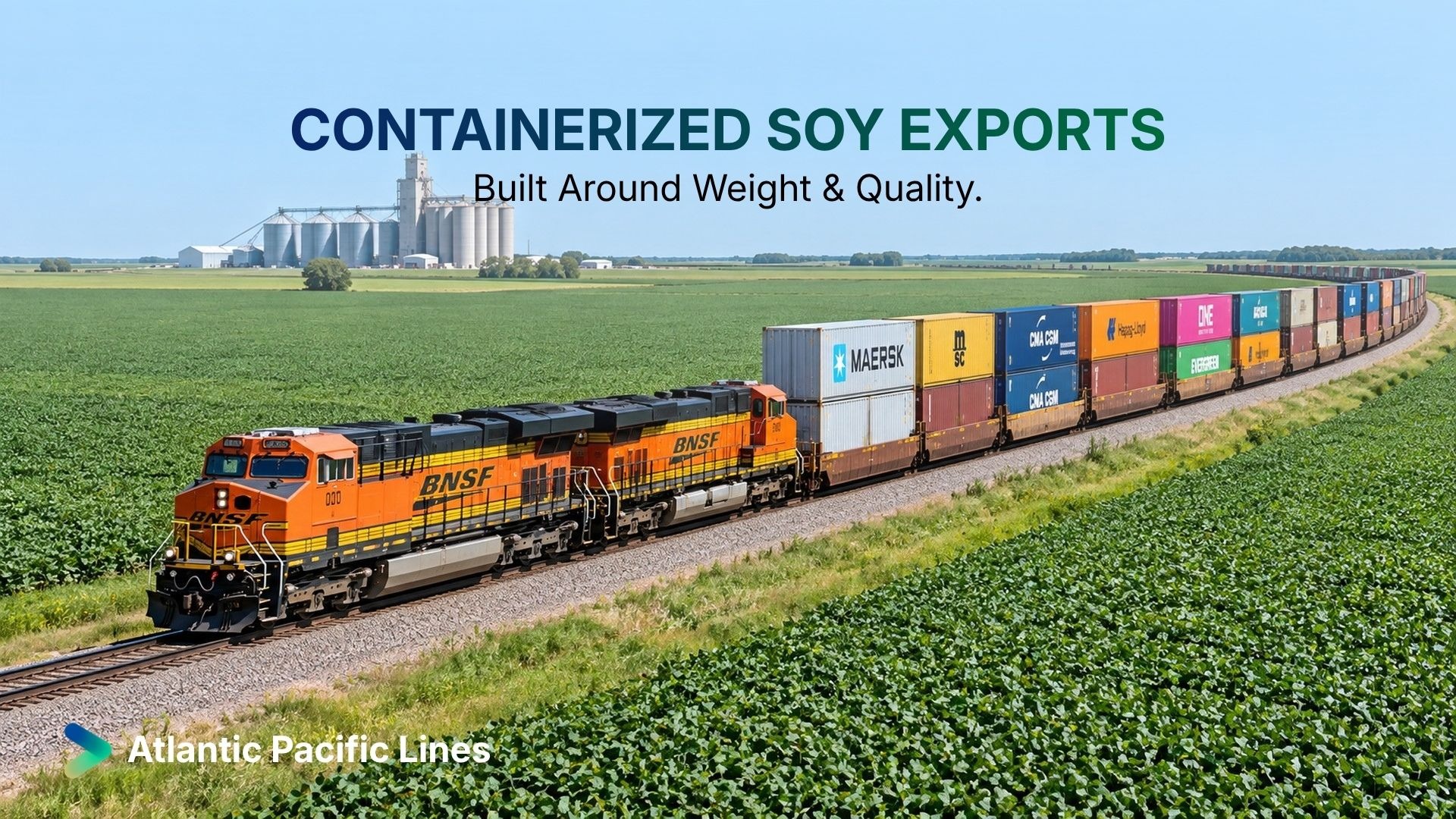 Learn how U.S. soybeans move by container, including food-grade and IP soy, 20-foot container weight limits, Asian buyers, loading methods, and export planning.